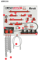 
Sada hydrauliky pro rám KOREK č.1 AFM1310
