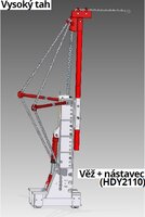 
Tažná věž 23T, válec, řetěz HD452A, bezpečnostní lanko, čerpadlo
HDY2130
