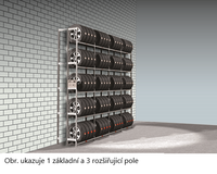 
Reg.na pneu jednoduchý S/R prodloužení,5 polic S5T2-AF
