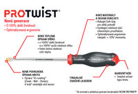 
8D. SADA ŠROUBOVÁKŮ PROTWIST V PL MODULU MOD.AT7

