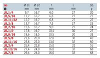 
HLAVICE 3/8 12HRAN 5/16 JB.5/16
