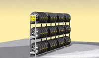 
Reg.na pneu jednoduchý Y prodloužení,3 police DM3–1000AF
