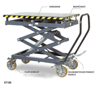 
Zvedací plošina 1000kg KT100
