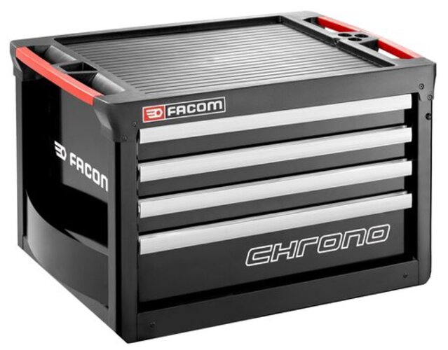 
4ZÁSUVKOVÝ BOX NA NÁŘADÍ PRO VOZÍKY CHRONO ČERNÝ CHRONO.C4GM3A
