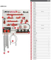 
Sada hydrauliky pro rám KOREK č.1 AFM1310
