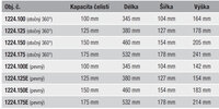 
DÍLENSKÝ SVĚRÁK 150 MM S OTOČNOU ZÁKL. 1224.150
