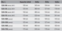 
DÍLENSKÝ SVĚRÁK 175 MM S OTOČNOU ZÁKL. 1224.175
