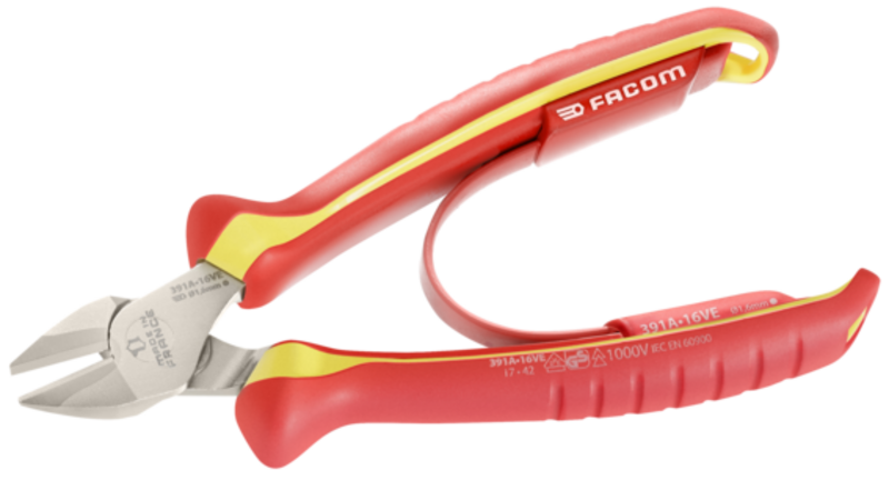 
EL BOČNÍ ŠTÍPACÍ KLEŠTĚ IZOL.1000V 160MM 391A.16VE
