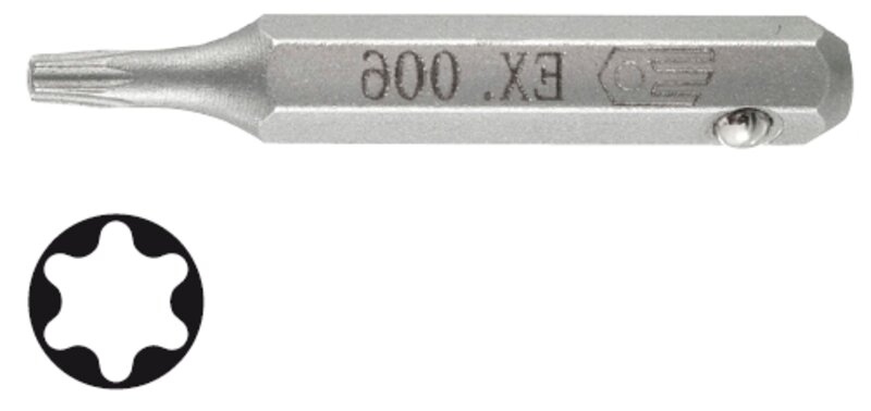
BIT 4 MM TORX 10 DÉLKA 28 MM EX.010

