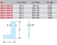 
PŘÍLOŽNÍK PLOCHÝ 90 TŘÍDA II 150 MM DELA.1256.04
