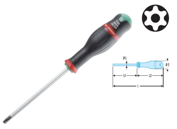 
ŠROUBOV. PROTWIST TORX TAMPER 27X100 ANXR27X100
