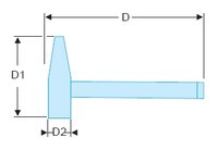 
ZÁMEČNICKÉ KLADIVO HIKORY 800 G 205H.80
