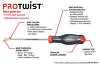 
7DÍLNÁ SADA ŠROUBOVÁKŮ V PĚNOVÉM MODULU MODM.ATXR
