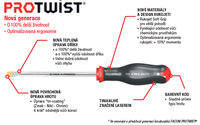 
8D. SADA ŠROUBOVÁKŮ PROTWIST V PL MODULU MOD.AT3
