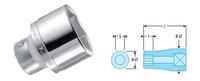 
HLAVICE 3/4 12HRAN 24 MM K.24B
