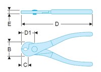 
NŮŽKY NA KABELY MĚĎ – HLINÍK 412B.10
