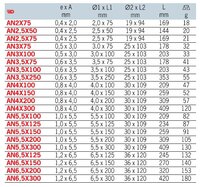 
Plochý šroubovák 5,5×100 ANF5,5X100
