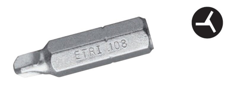 
BIT 1/4 TRI-WING N 1 ETRI.101
