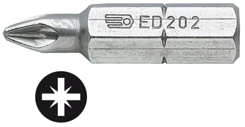 
BIT 5/16 PZ 2 DÉLKA 32 MM ED.202
